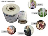 光沢の乾燥した樹脂を印刷するインクジェットはFujifilmプリンターのための写真のペーパー ロールに塗った